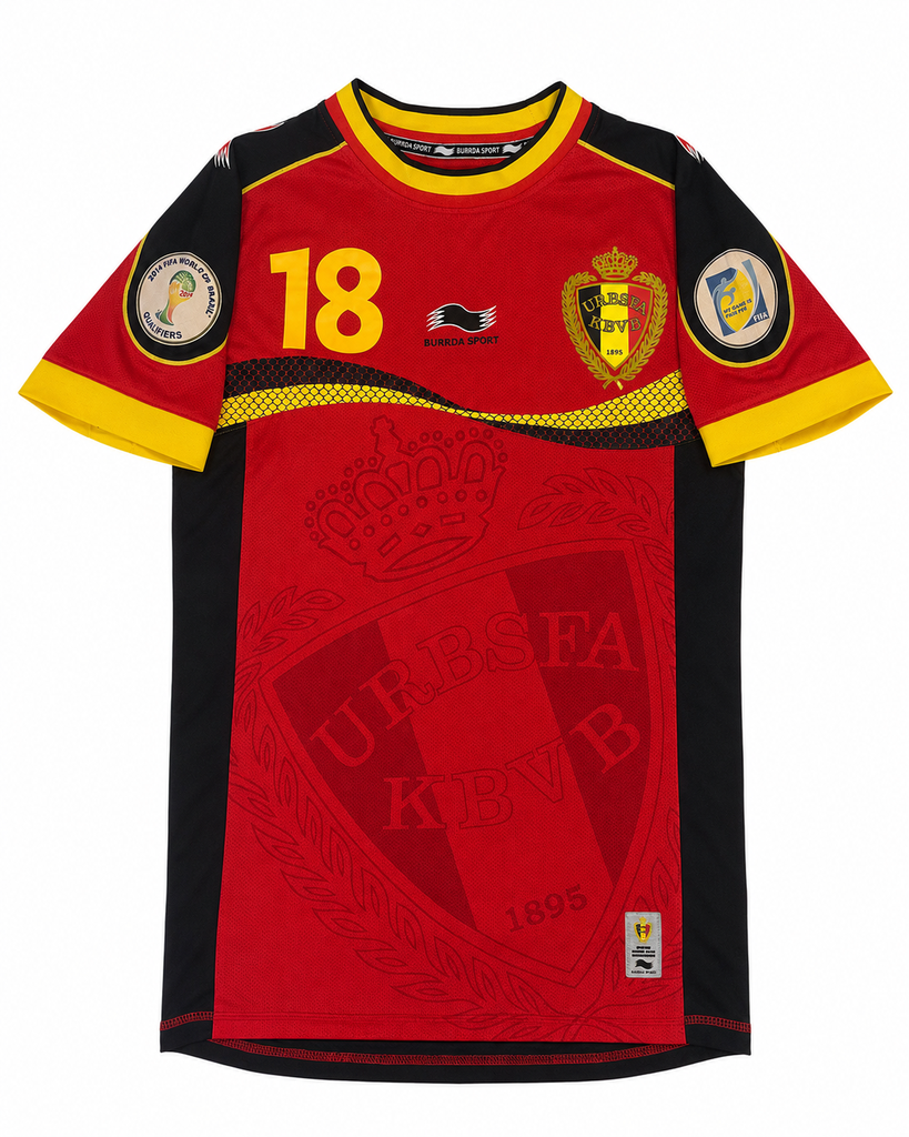 Belgique 2013 8/10 porté et signé par Defour