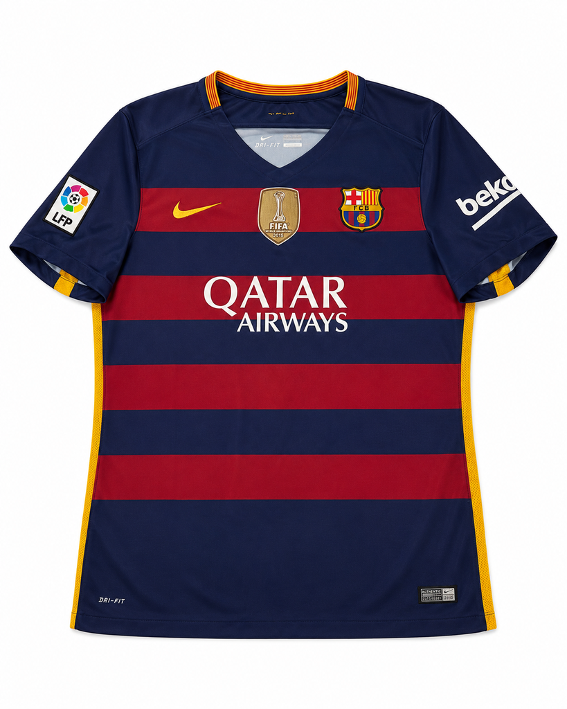 Barcelone 2015 10/10 floqué Piqué